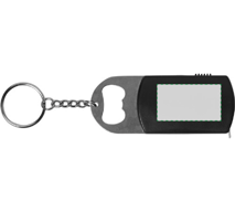 Llavero ABS con abridor de cápsulas